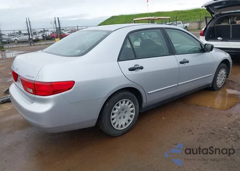 2005 Honda Accord 2.4 Dx/Dx Vp из США, поврежденный, VIN 1HGCM56145A188488